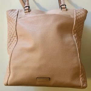 Vera Bradley Carryall North South Small Tote in Shell Pink